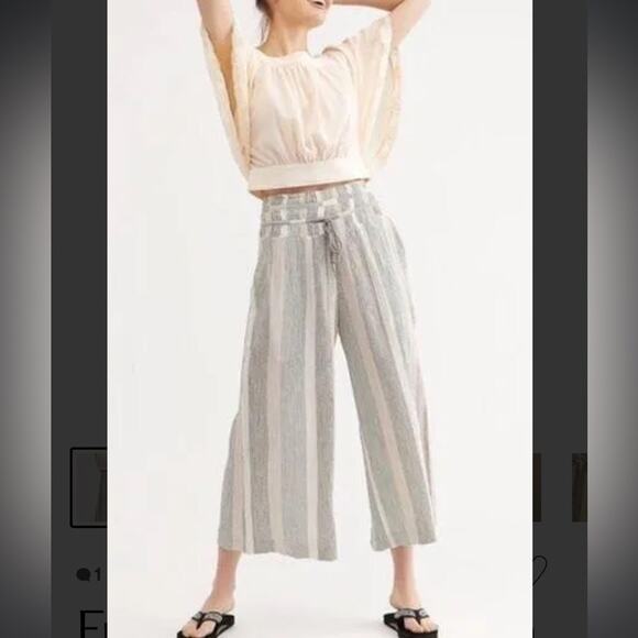 Free People Hamilton Wide Leg Pants size medium